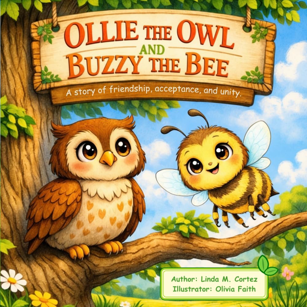 Ollie the Owl and Buzzy the Bee: A Story of Friendship, Acceptance, and Unity