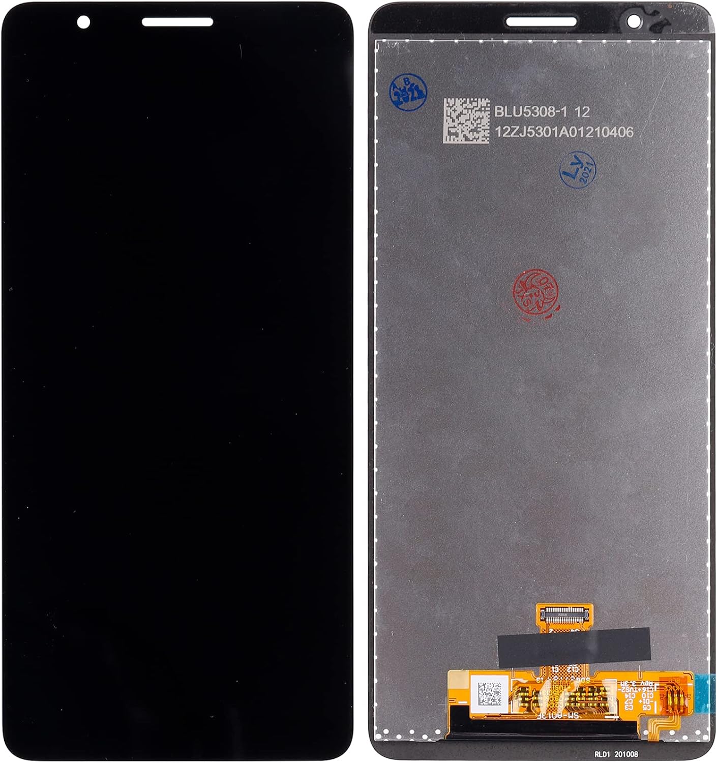 Front and back view of the SWARK LCD Display Replacement