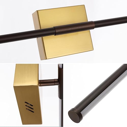 Miniatura 3 de JONATHAN Y JYL7022F Makena - Aplique de pared de metal moderno con LED regulable de 28 pulgadas, minimalista, moderno, contemporáneo, sala de estar,