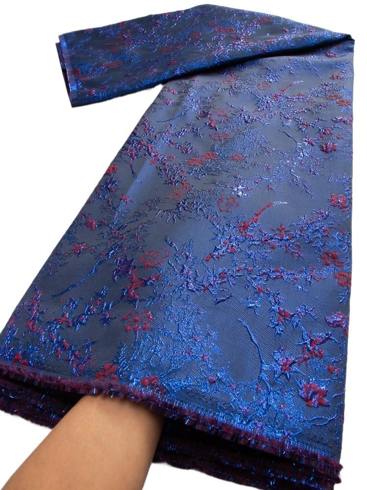 Material for Sewing Jacquard Lace Fabric Brocade for Sewing Women Wedding Party Dresses(TY34646)