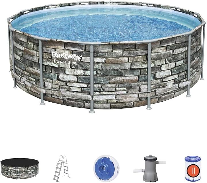 Pompa Di Filtraggio A Sabbia Per Piscine Fuori Terra Depuratore A Pressione Da 7571 Lt H 88038170 Pompa Di Filtraggio A Sabbia Per Piscine Fuori Terra Depuratore A Pressione Da 7571 Lt H 88038170