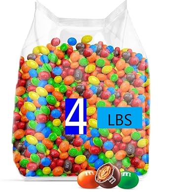 Peanut Chocolate Candy, Easter Pastel Colors, 4 LBS