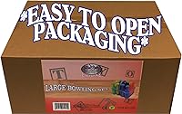 Vista 7 de Matty's Toy Stop 10 Pin Multi-Color Juego de bolos de plástico de lujo para los niños con el estante de almacenamiento, 12 Piezas Total