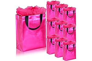 Glamorous Pink Sparkle Gift Bags for Unforgettable Celebrations