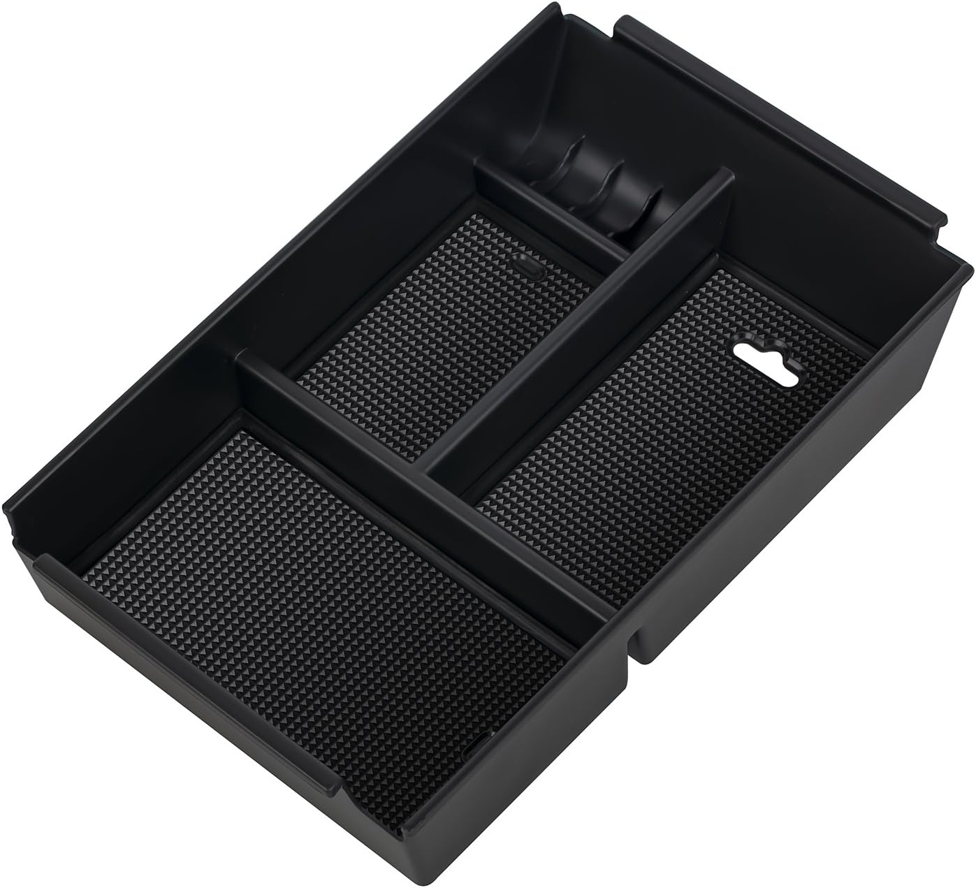 OxGord Center Console Organizer Tray Insert Compatible with 2009-2014 Ford F150 Raptor Vehicles - After Market Style - Replacement Part - 9L3Z-19A090-AA
