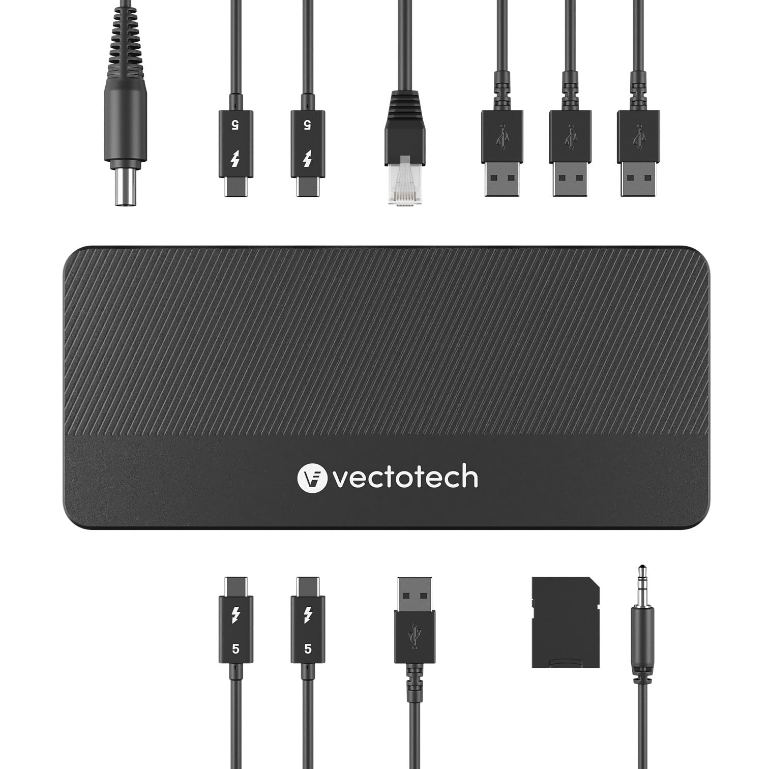 V-Core Thunderbolt 5 Docking Station 12-in-1 with M.2 NVMe Slot