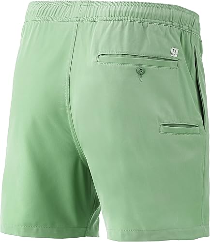 Miniatura 2 de Pantalones cortos HUK Playa de 17 pulgadas  Pantalones cortos de pesca y natación de rendimiento de secado rápido con protección solar Upf 30+
