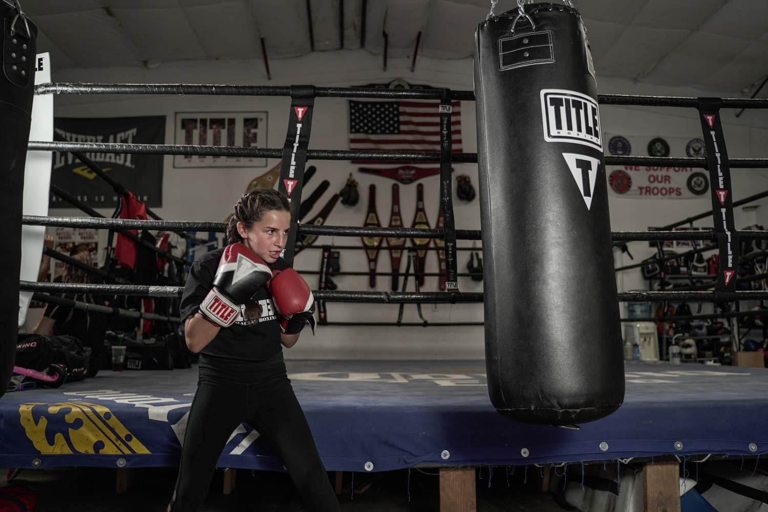 Title Boxing Synthetic Leather Heavy Bag : Sports & Outdoors