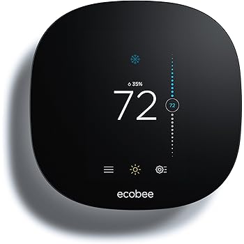 ecobee EB-STATe3L-01 3 Lite Thermostat, Wi-Fi, Works with Amazon Alexa