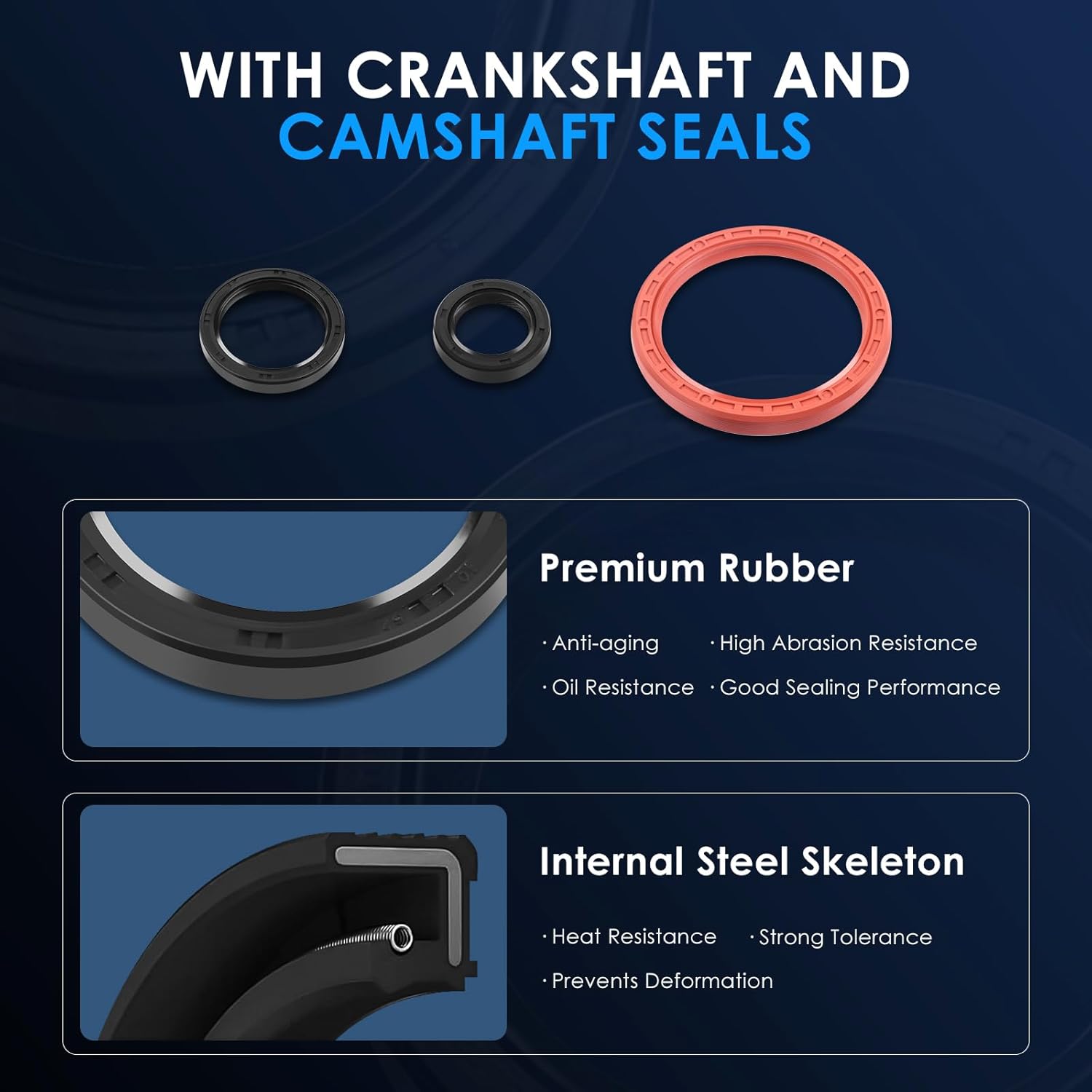 ECCPP Timing Belt Kit with Water Pump Compatible 1997 1998 1999 For Acura CL 1994 1995 1996 1997 1998 1999 2000 2001 2002 For Honda For Accord Odyssey 1998 1999 For Isuzu Oasis TCK244 19200-P0A-003