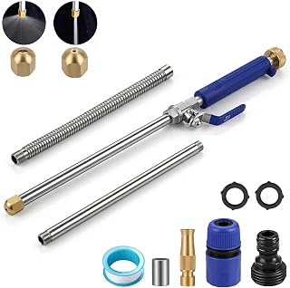 Power Washer Hose Attachment, Pressure Washer Wand Nozzle for Garden Hose