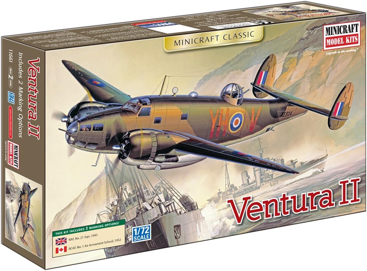 PV-1 Ventura 1/72 Scale with RAF-RCAF Marking Options