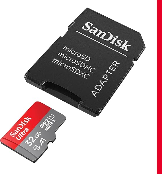 SanDisk 32GB Ultra microSDHC card + SD adapter up to 120 MB/s with A1 App Performance UHS-I Class 10 U1 - 2