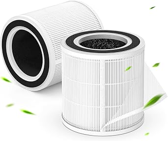 2 Pack H7129 H7128 Filter, Compatible with GoveeLife H7129 Air Purifier