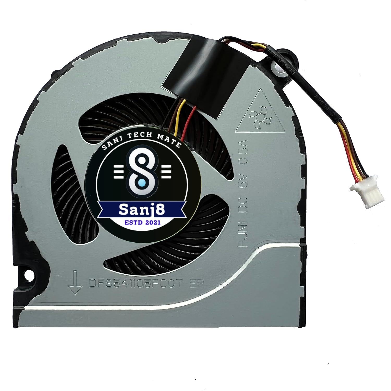 Sanj8 CPU Cooling Fan for Acer Predator Helios 300 N17C1 N17C6 PH315-51 PH 317-51 Series Laptop DFS541105FCOT DC 5V 0.5A Cooler fan for HP Predator Helios 300-image-43