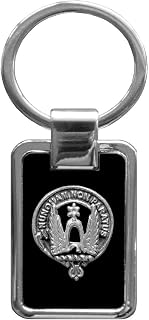 Johnston Scottish Clan Stainless Steel Key Ring
