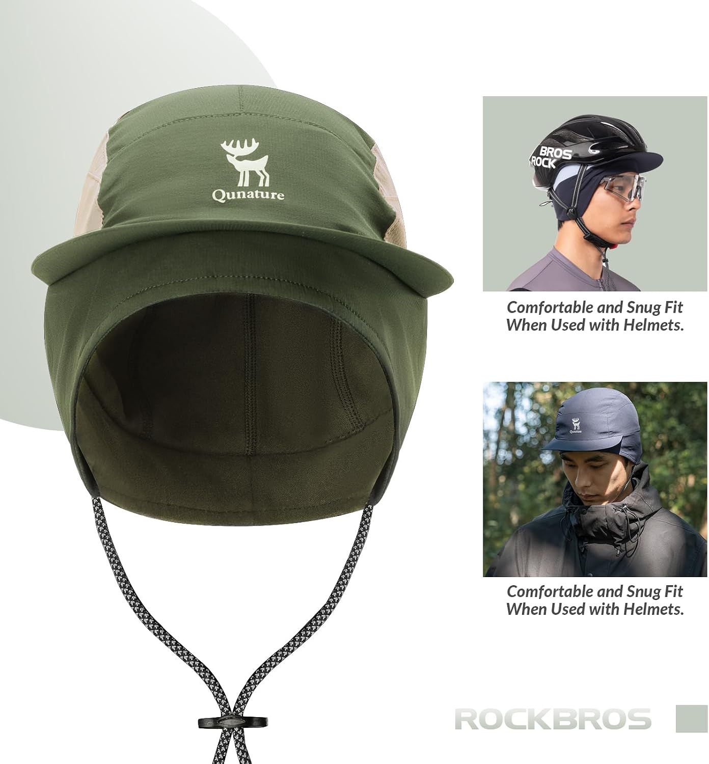 Fleece Hat Baseball Cap with Drop Down Ear Warmer Sun Hats for Men Women Winter Caps for Running, Cycling,Hiking