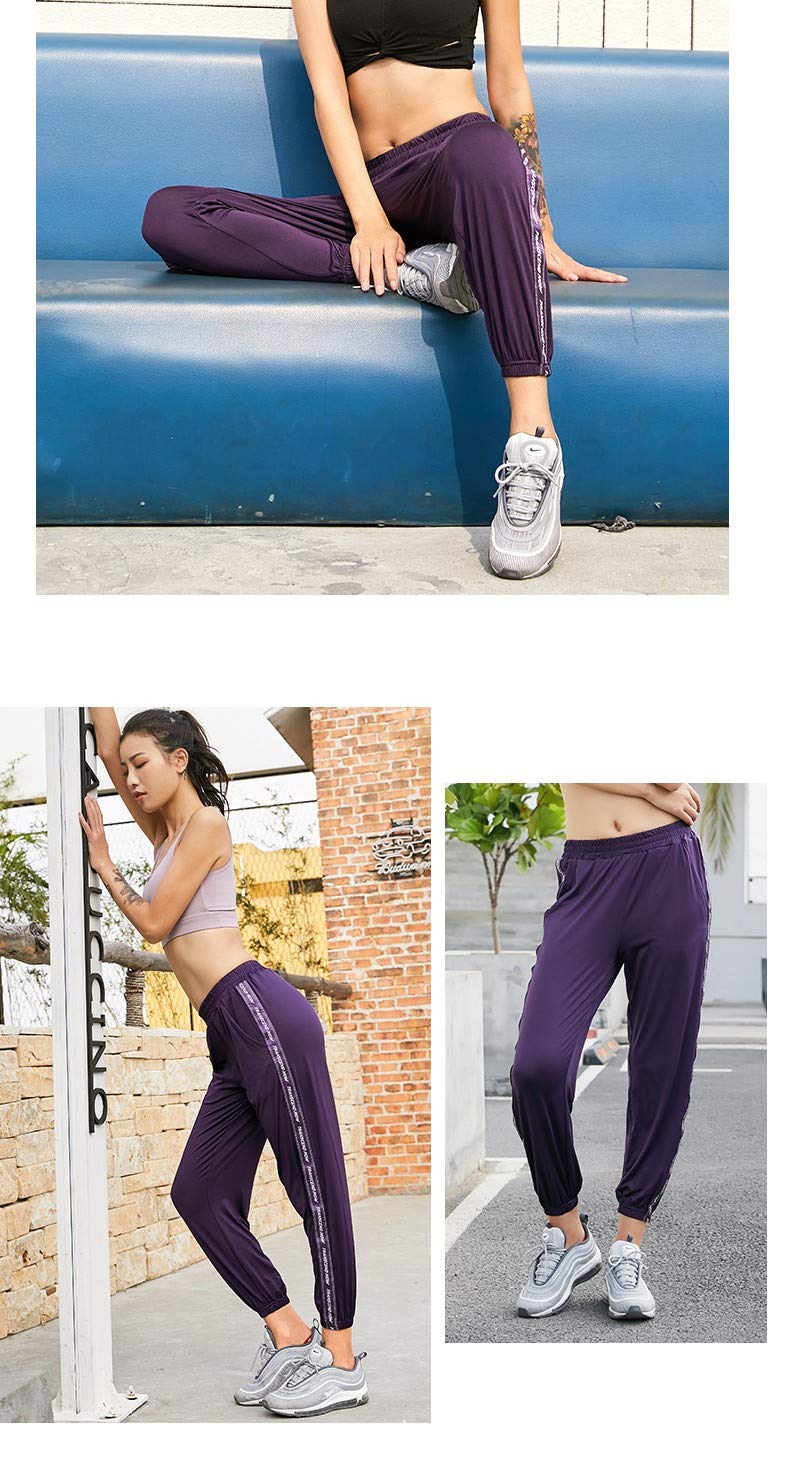BaronHong Slim Fit Jogger Pants damskie spodnie do biegania dla sportowców o średniej wysokości talii dla kobiet