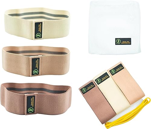 Juego de bandas de resistencia multifuncionales  Bandas antideslizantes para piernas, glúteos, yoga, pilates, rehabilitación y entrenamientos de