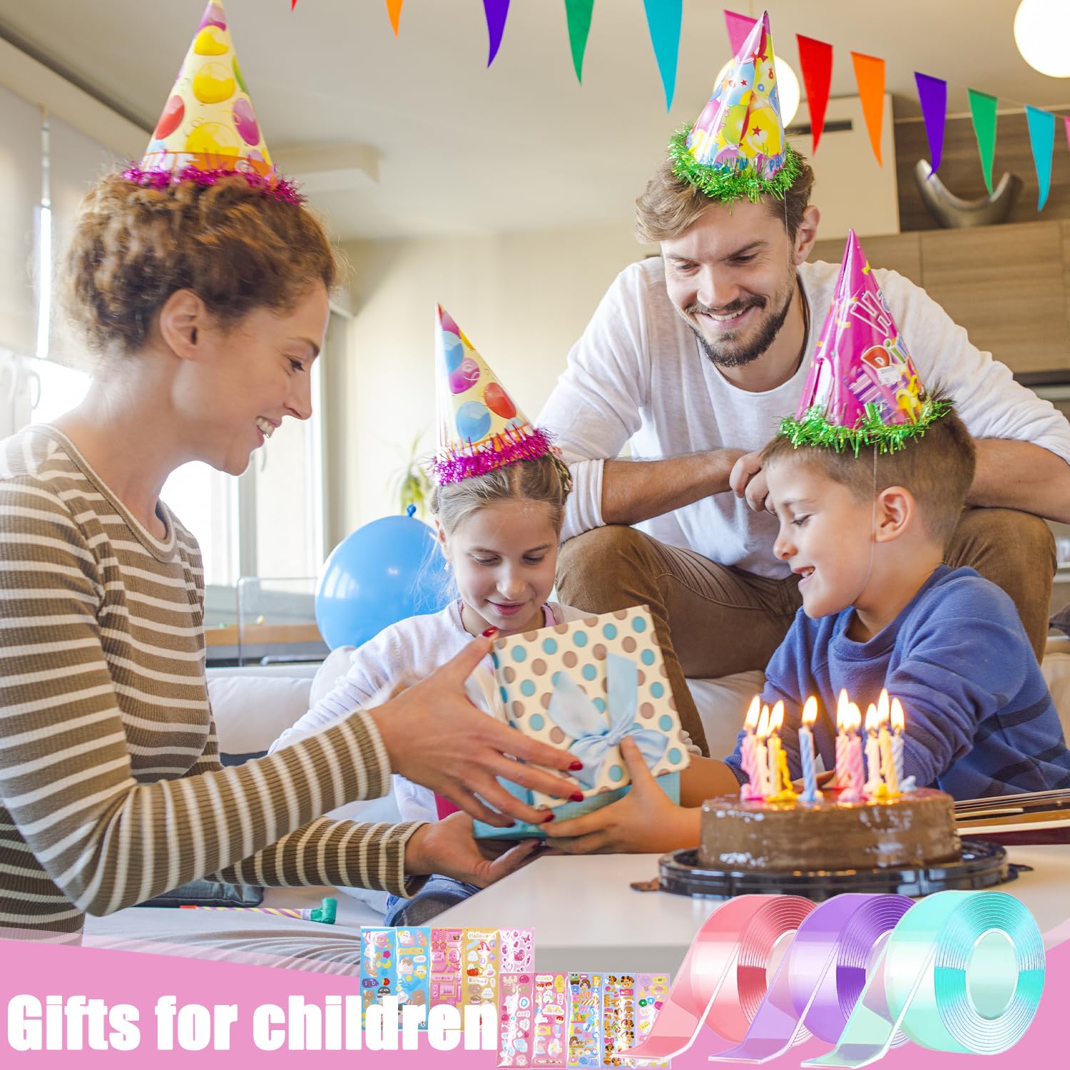 Nano Tape Bubble Kit per bambino, Nastro Nano Bubble Fai da Te N-ano B-ubble