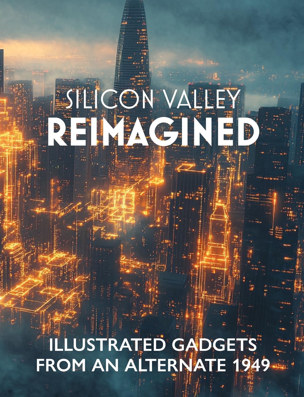 Silicon Valley Reimagined beau livre cadeau idéal pour passionné d'histoire alternative et d'art