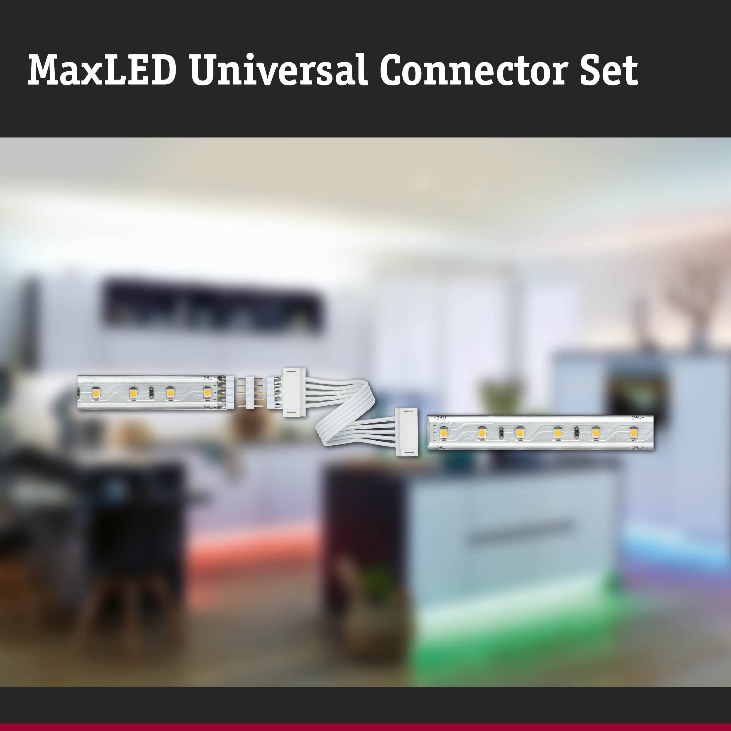 Paulmann 709.19 accesorios de iluminación Conector para iluminación - Accesorio de iluminación (Conector para iluminación, Blanco, De plástico, IP20, III, 144 W)