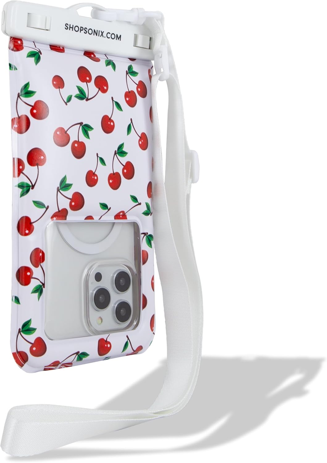 Sonix MagSafe Phone Case + Waterproof Phone Pouch (Cherry on Top) for iPhone 16 Pro Max | Cherry on Top