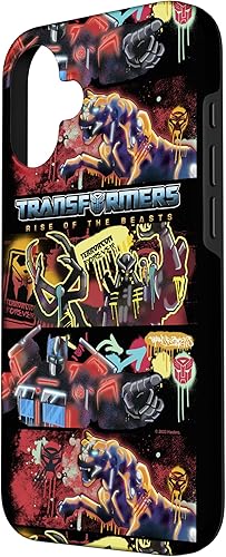 Vista 77 de Funda para iPhone 12/12 Pro Transformers: Rise of the Beasts Epic Graffiti Battle Panels