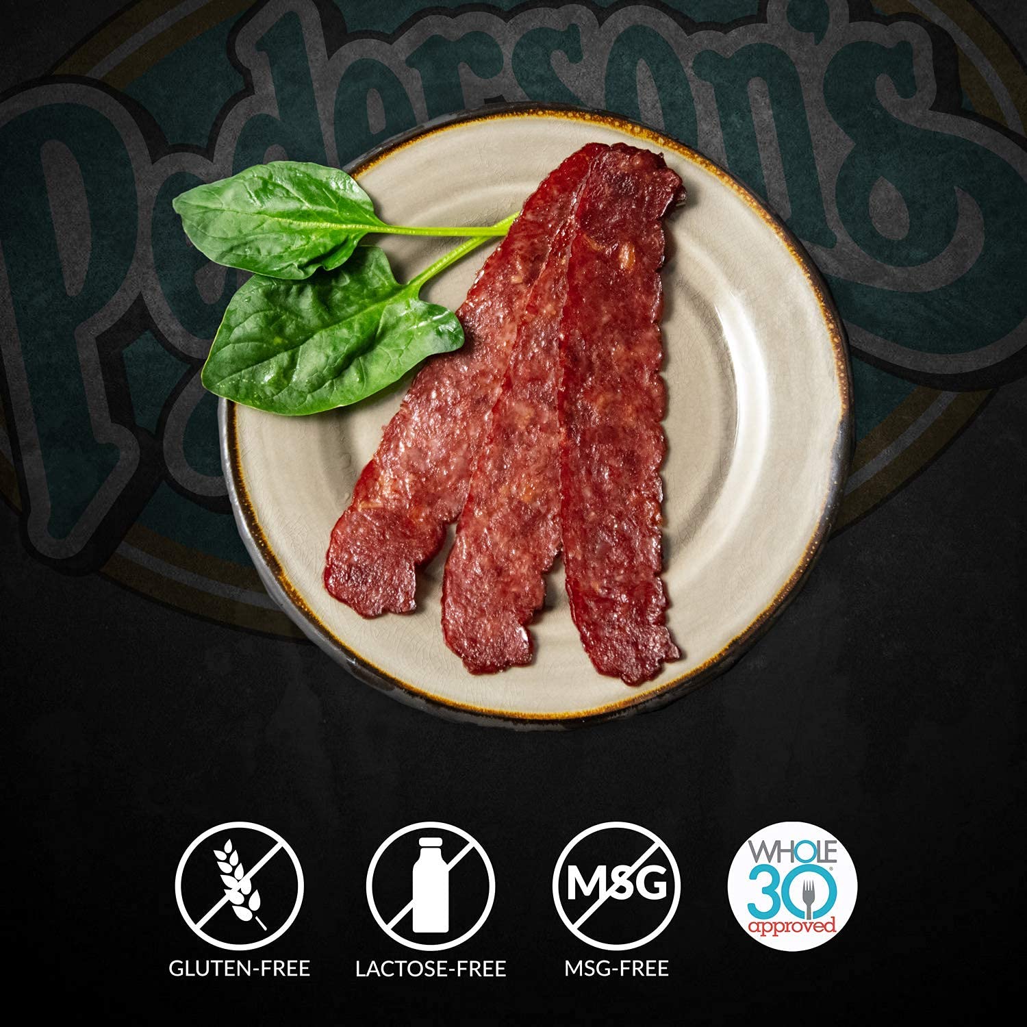 Pederson’s Farms, Buckin' Pork Bacon, Whole30 (4 Pack, Use/Freeze) 10oz (Chopped & Formed) – Uncured, No Sugar, Keto Paleo Friendly, No Nitrite Nitrate, Made in the US. Cooking Instructions Provided