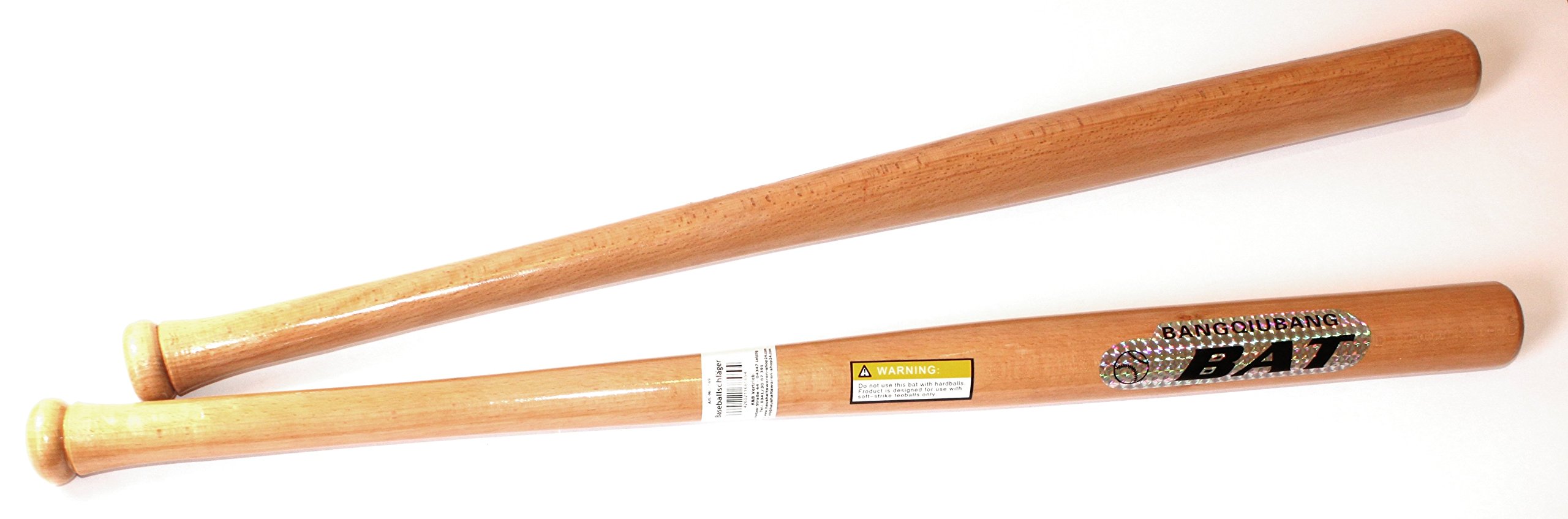 Baseballschläger -K&B Vertrieb- Baseball Bat Holzbaseballschläger Holzschläger Schläger 569 (1 Stück)