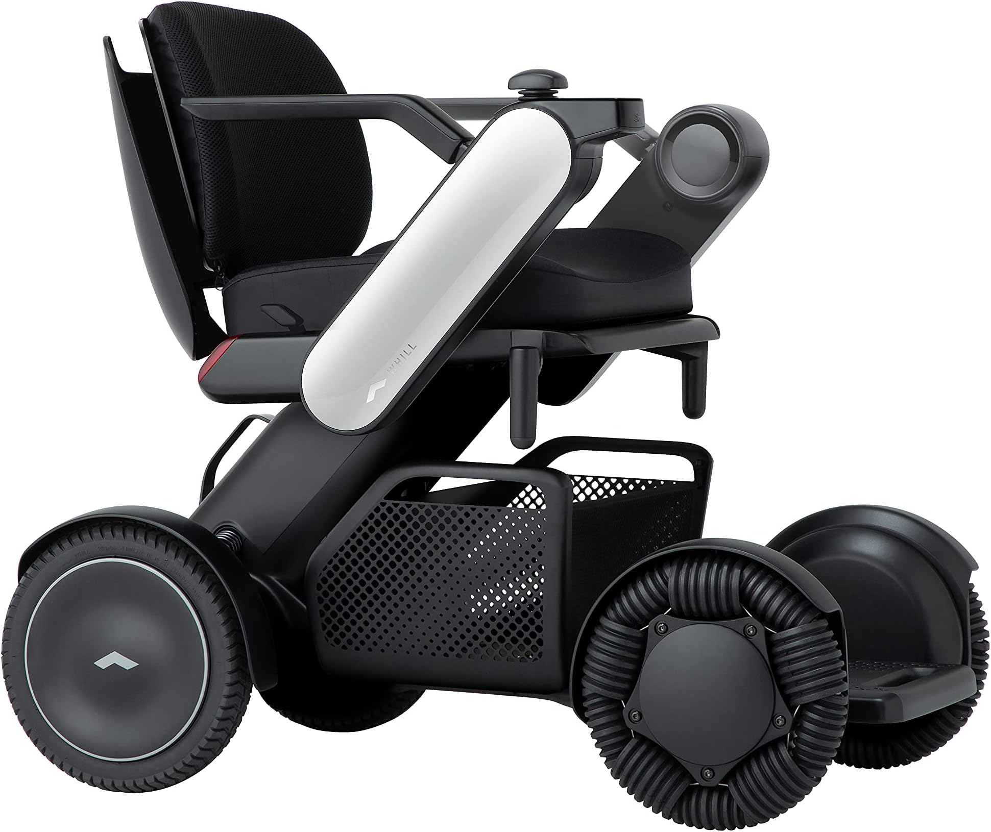 WHILL Model C2 Mobility Power Chair, Full-Size, Transportable, Airline-Friendly, Intelligent Technology with Smartphone App.