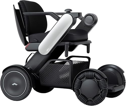 WHILL Modelo C2 Mobility Power Chair de tamaño completo, transportable, compatible con aerolíneas, tecnología inteligente con aplicación para
