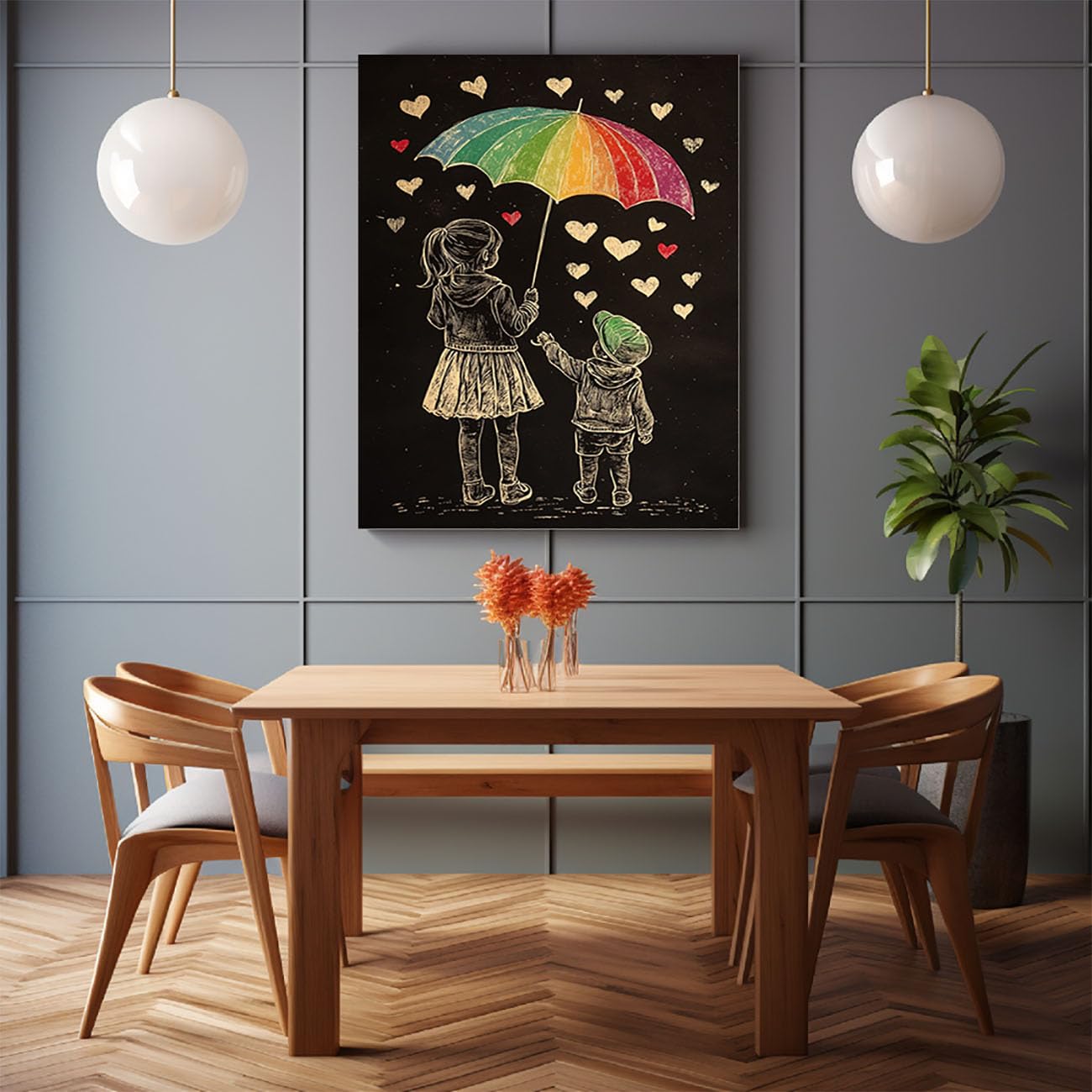 WIKEO Banksy Street Art, obrazy w stylu vintage, dla dziewcząt, malowidła ścienne do salonu, pop art, obrazy ścienne, plakaty i nadruki, obrazy kuchenne, obrazy na płótnie, do sypialni (beżowy), 60 x