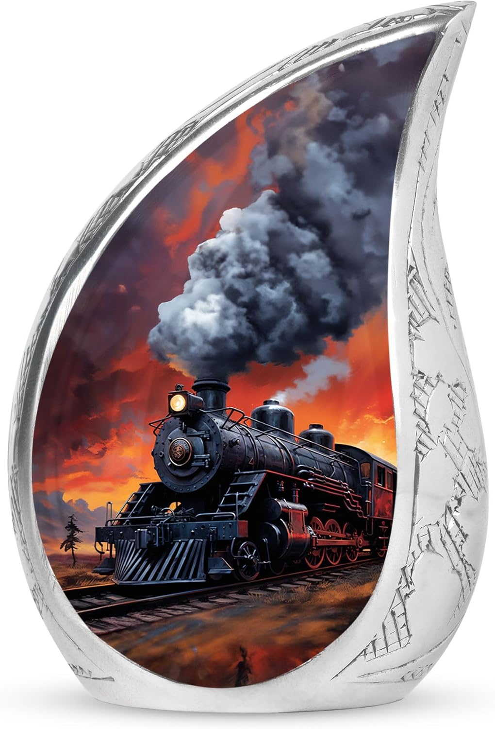 Sunset Urn - Mini Urns for Human Ashes - Urns for Human Ashes Adult Female - Cremation Urns for Human Ashes - Urn for Ashes Adult Male - Burial Urns for Adult Human Ashes - Burial Urn 3 Inch 1 Pcs