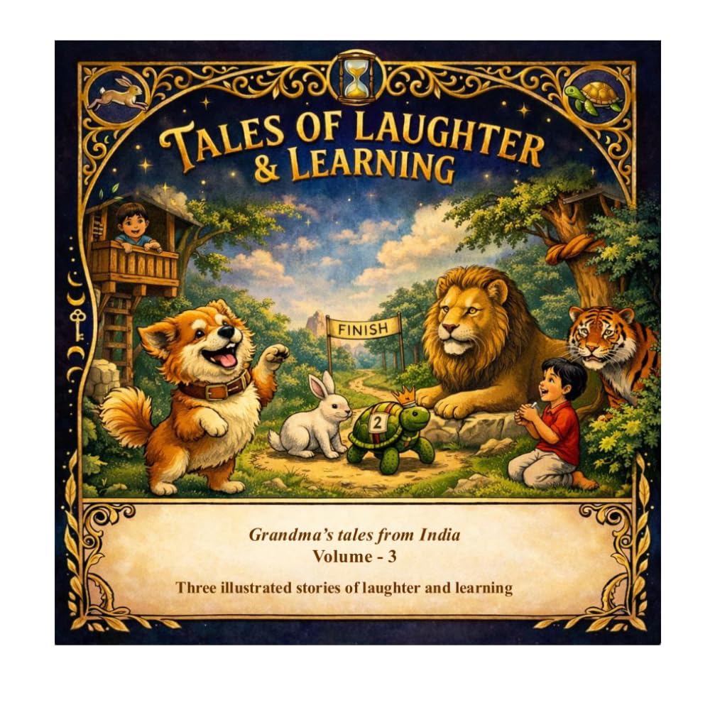 Tales of laughter & learning: Step into the world of cheerful stories filled with laughter and learning (Grandma's tales from India)