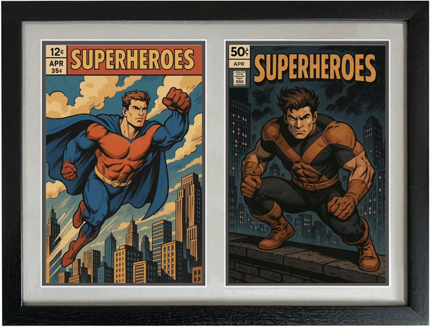 Comic Book Frame (DOUBLE FRAME)
