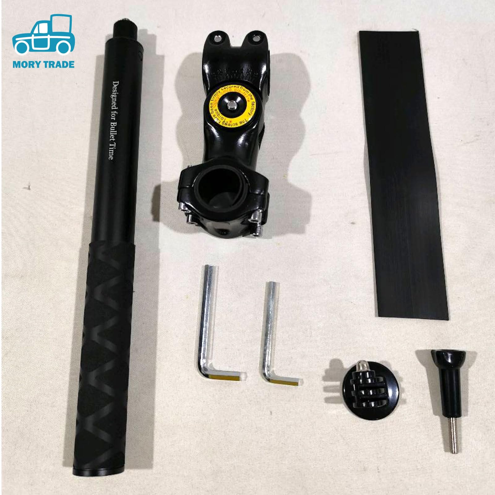 Amazon | MORYTRADE 自転車自撮り棒 最大110cm ロードバイク