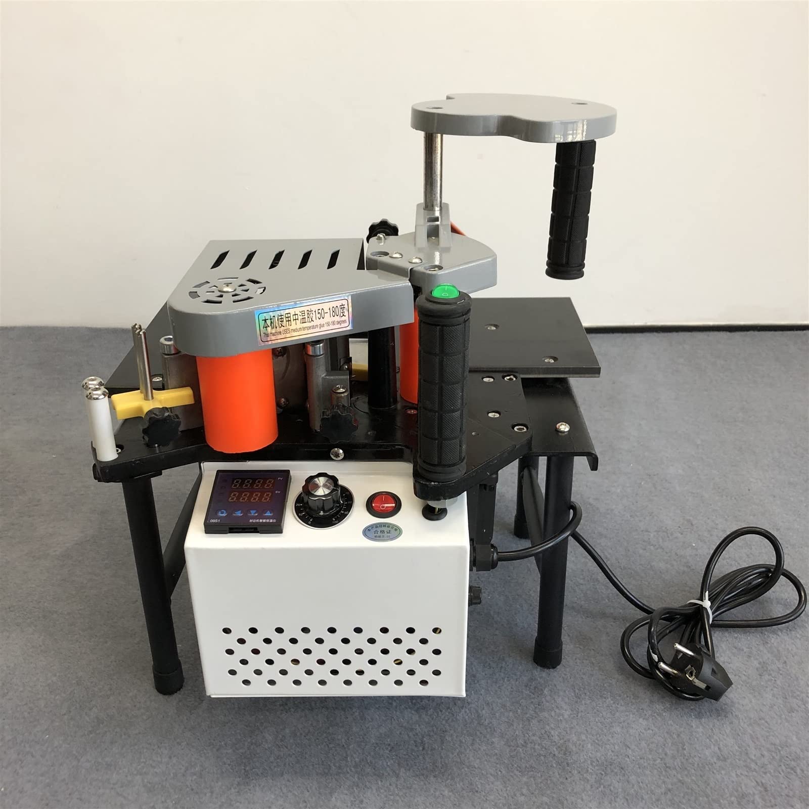 Bordatrice Manuale Doppia incollatura Laterale Bordatrice Portatile Bordatrice for la Lavorazione del Legno 1200W