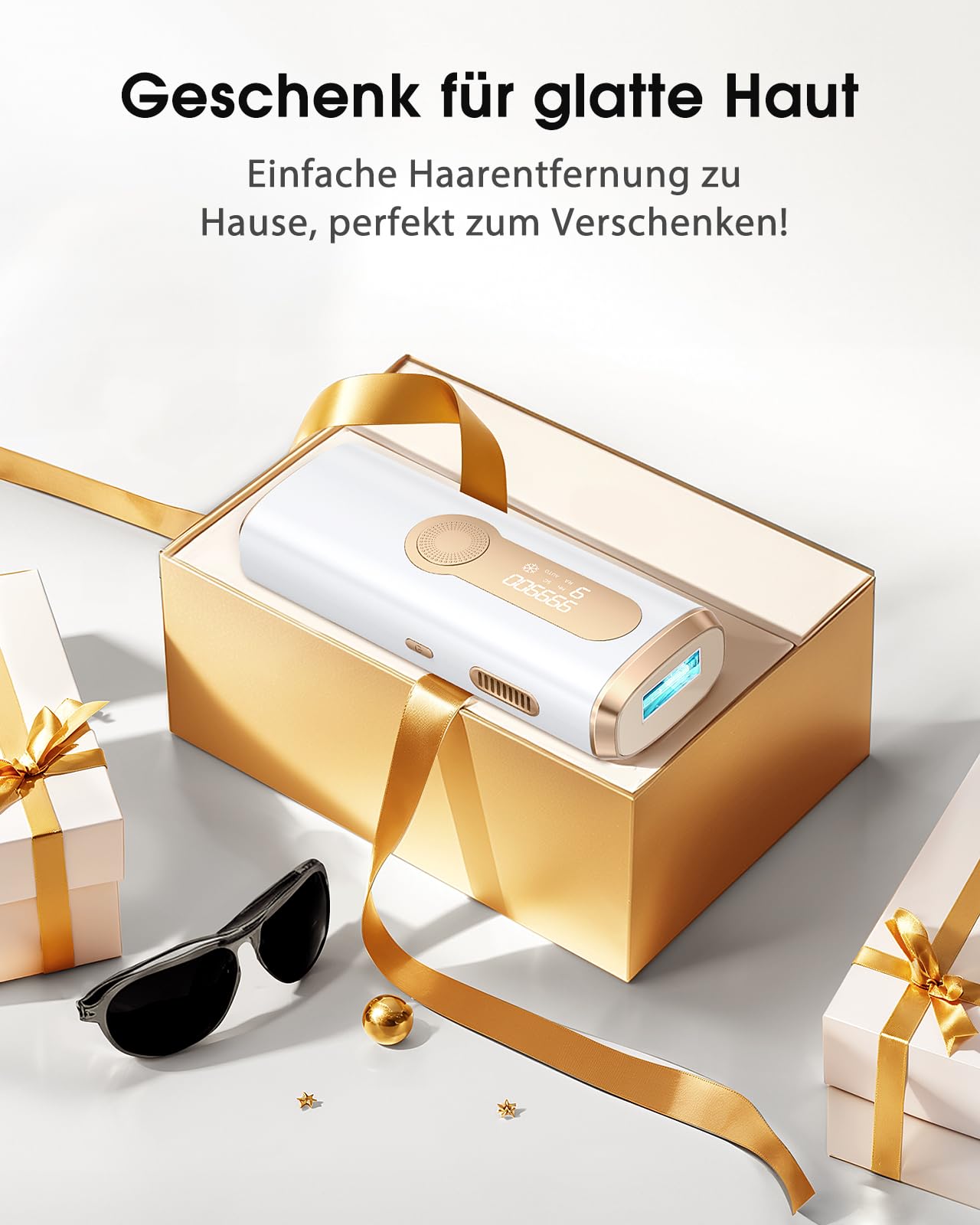 IPL Geräte Haarentfernung mit 9 Energiestufen