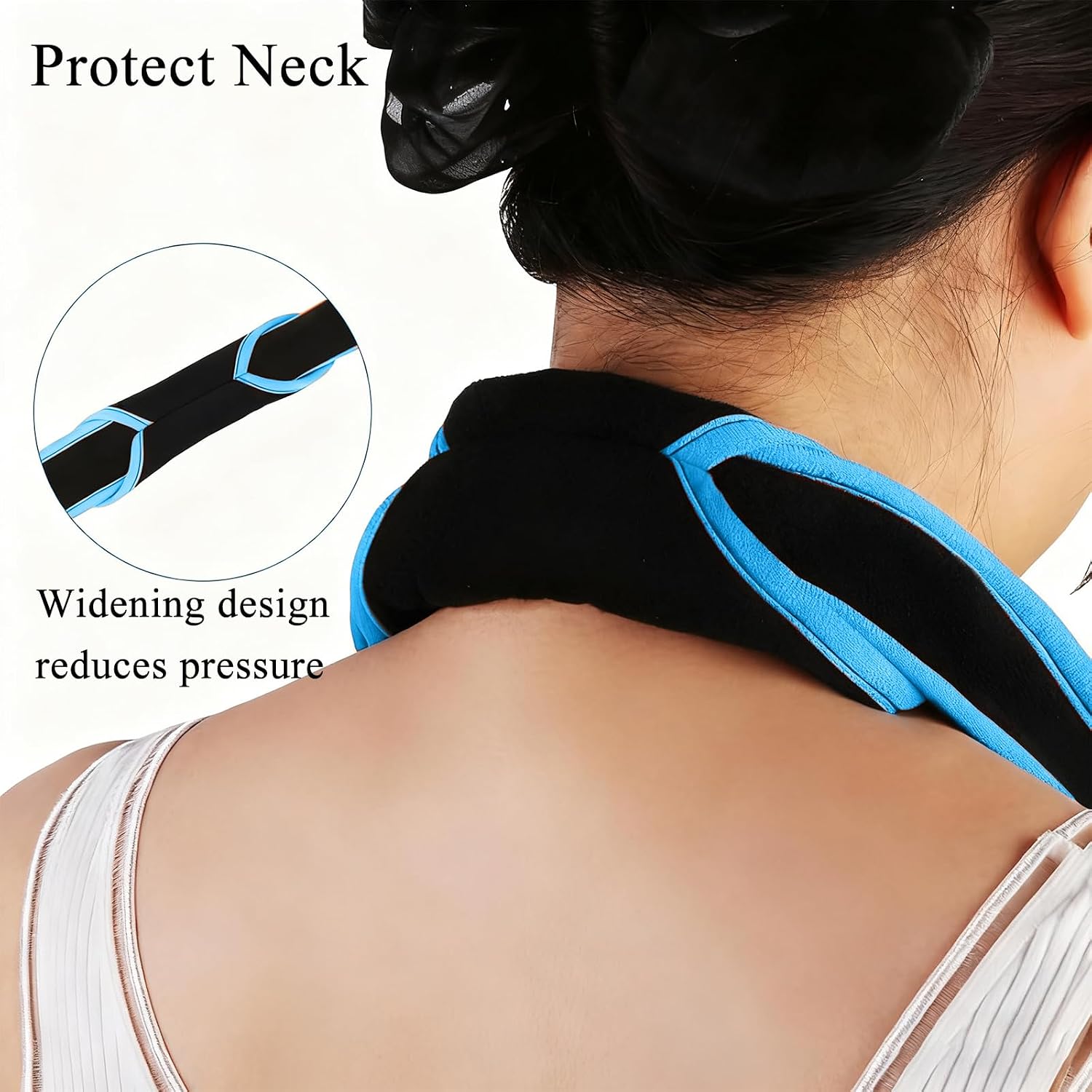 Medical Sling with Adjustable Shoulder Strap Breathable Arm Sling Shoulder Immobilizer for Wrist Injury Elbow Wrist Injury (Blue)