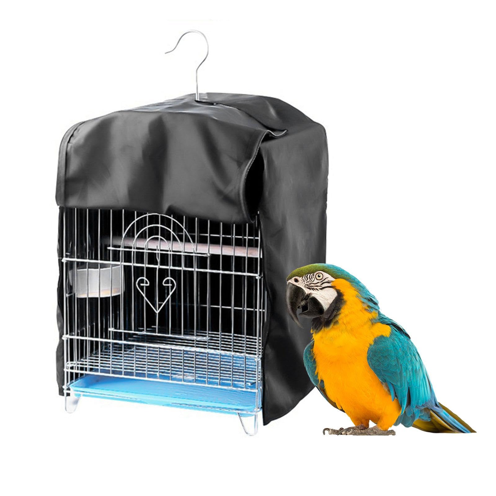 Stylish Cage Cover for Small Birds - Weatherproof and Easy to Clean, 35x35x50cm