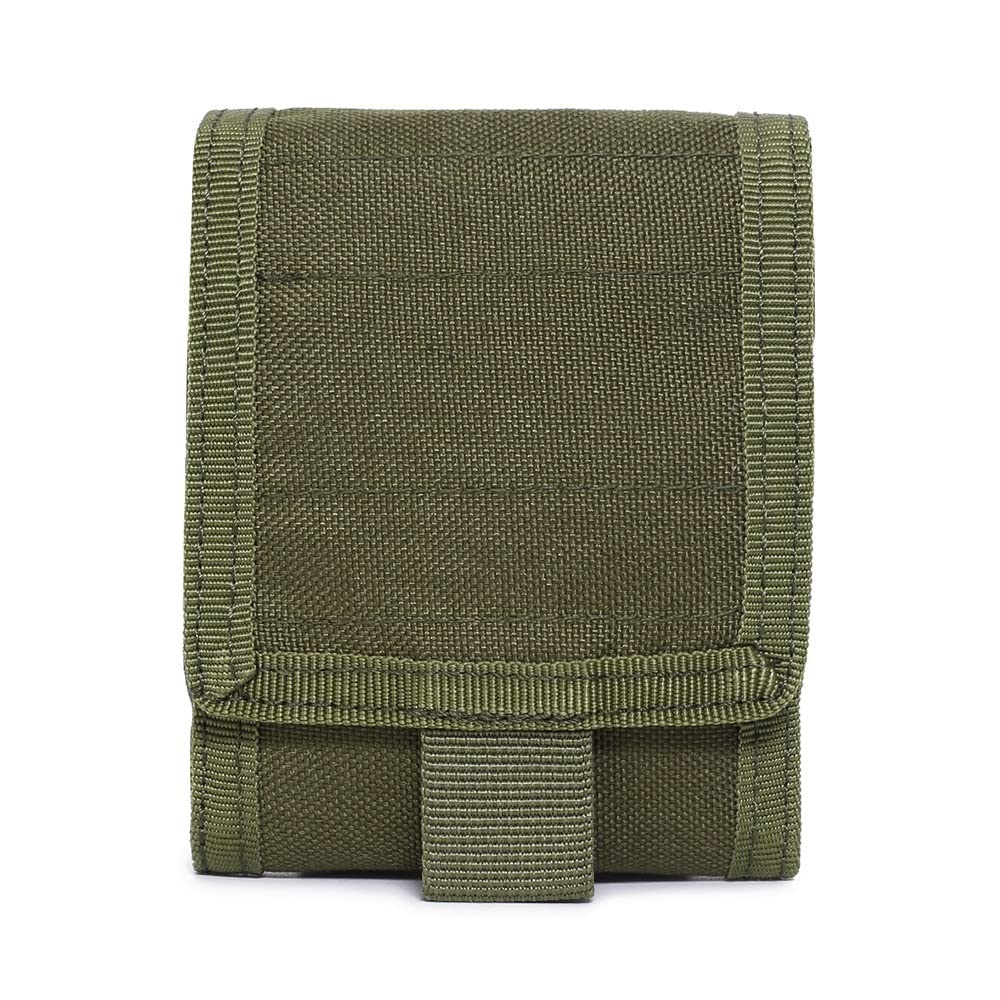 Molle Borsa Tripla Tattica Per Riviste - Nylon Impermeabile, Leggera, Per Caccia, Campeggio Ed Escursionismo - 23x15x3 Cm
