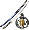 MAKOTO Handmade Sharp Katana Black Samurai Sword 40"