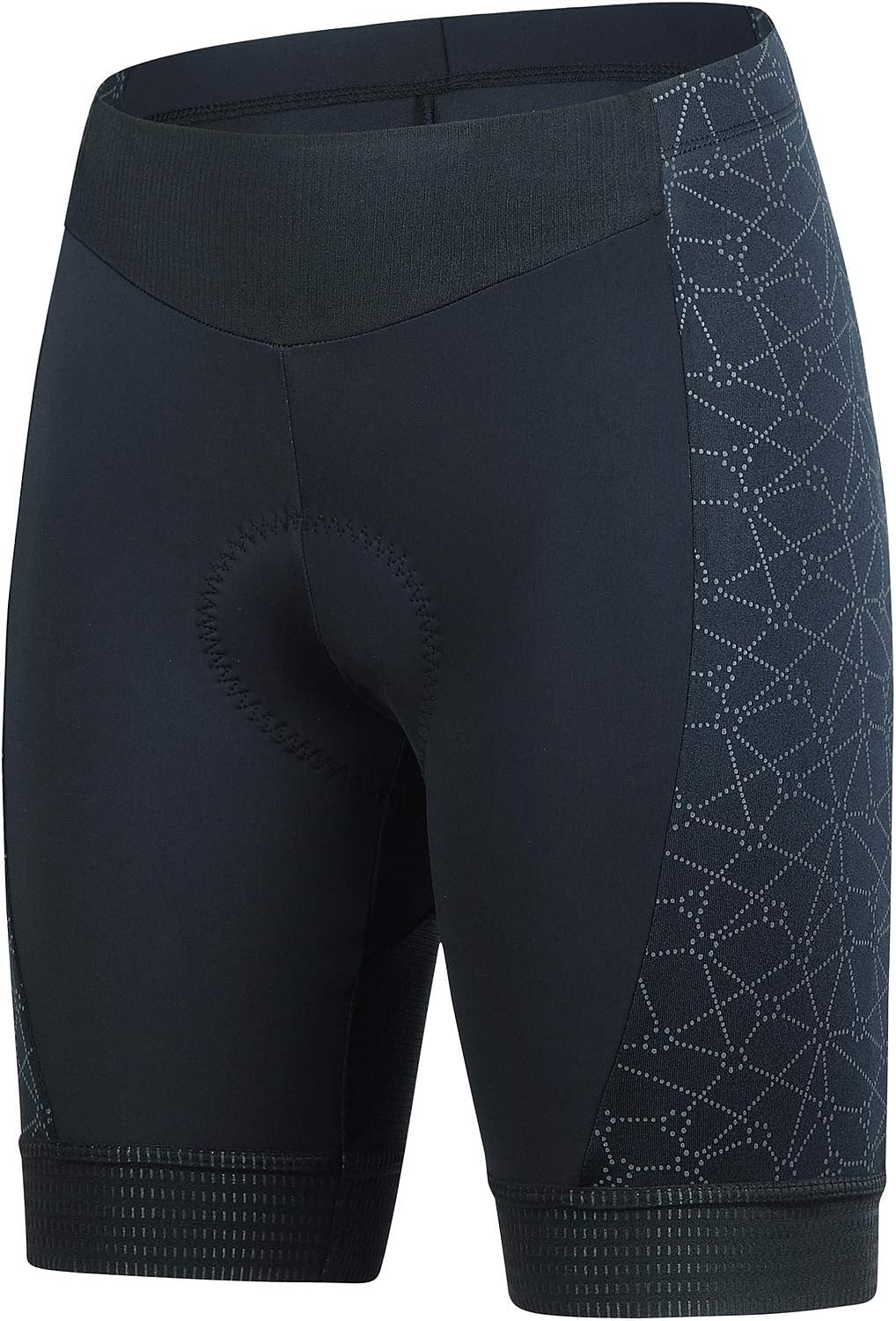 Womens Bike Shorts with 4D Gel Padded Cycling Women's Shorts