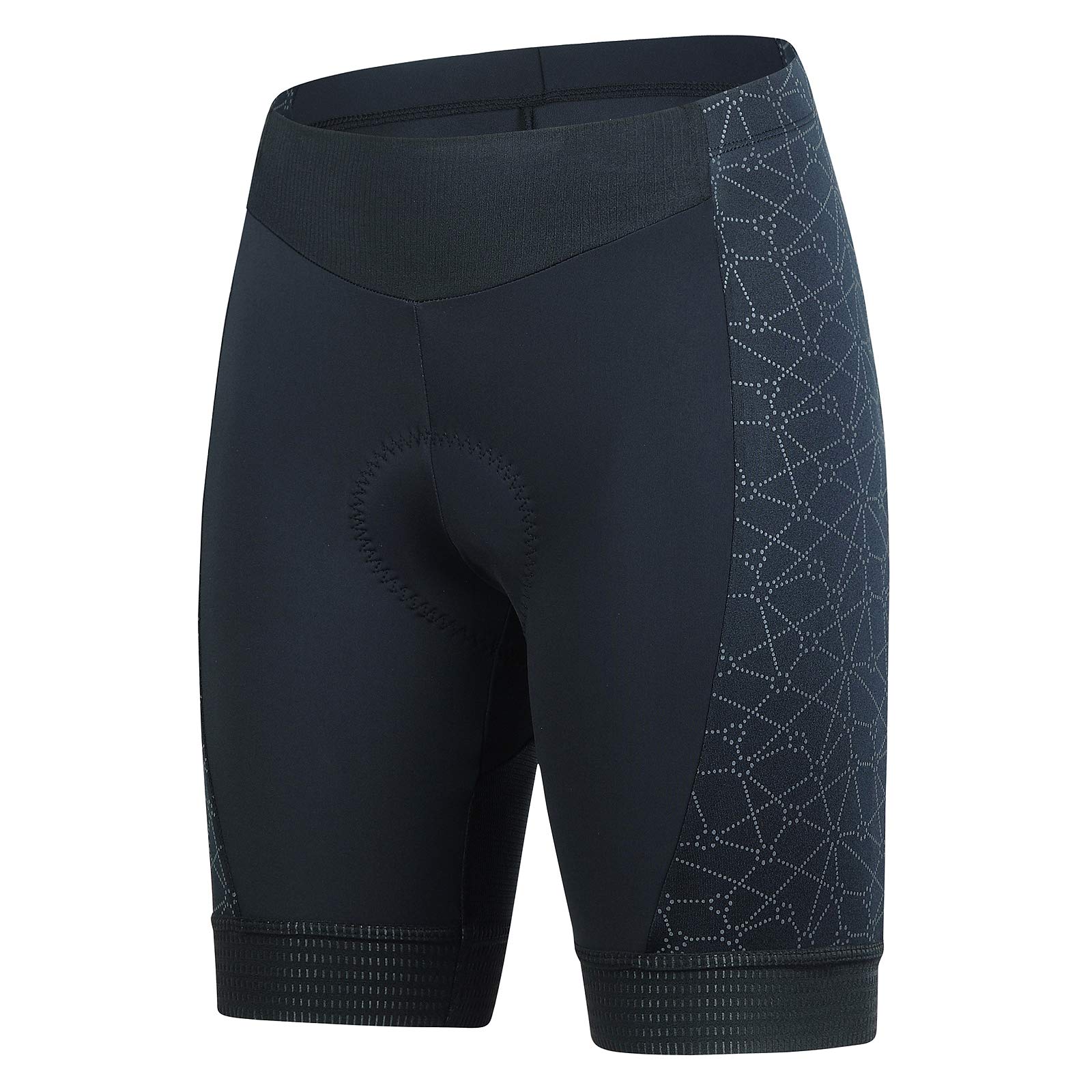 Womens Bike Shorts with 4D Gel Padded Cycling Women's Shorts