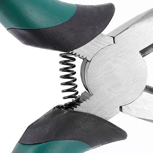 Miniatura 11 de 10 alicates de punta de aguja extra largos de 6 pulgadas, mini alicates de joyería de precisión con agarre cómodo, alicates de punta de aguja