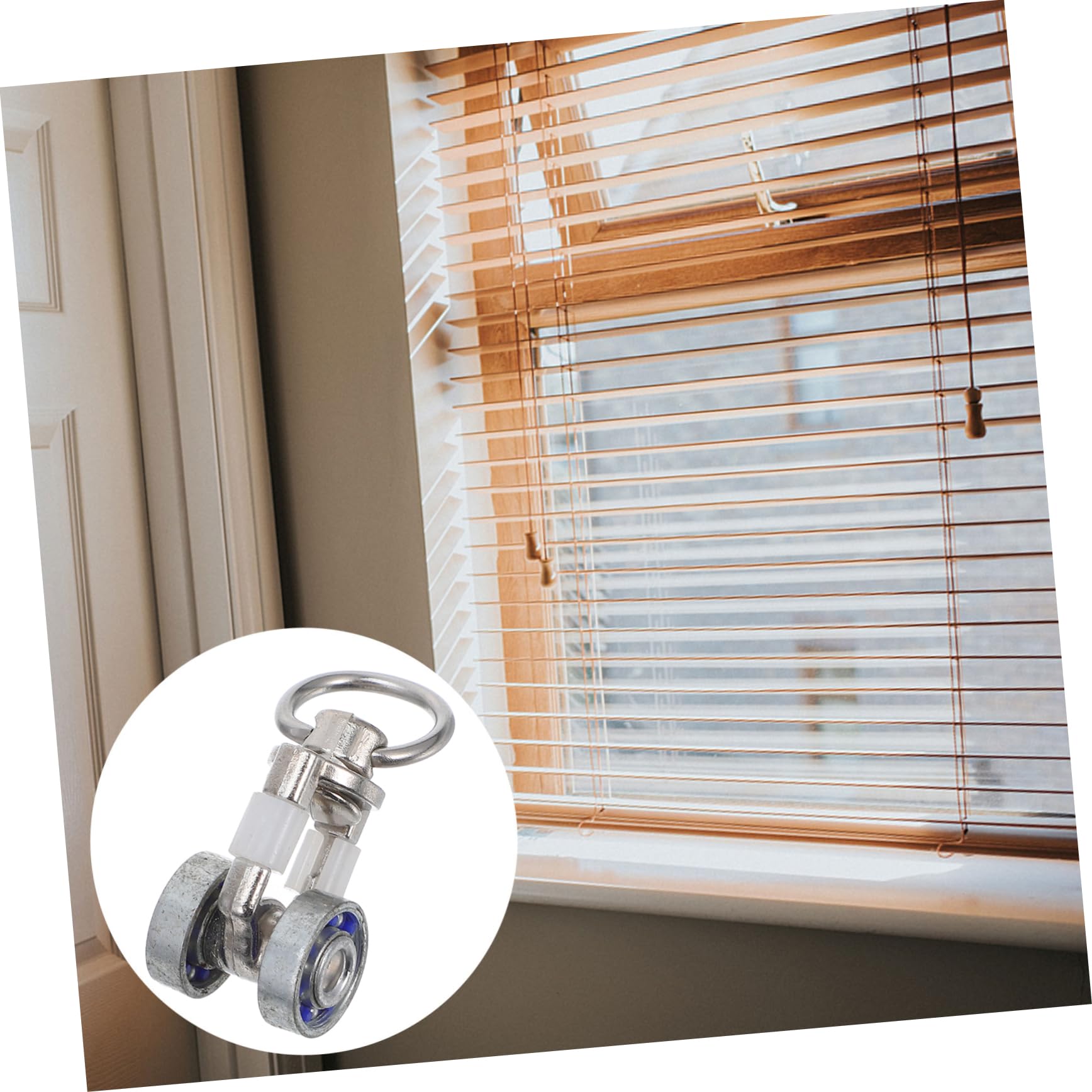 Alipis 50stücke Vorhanggleiter Mit Metallachsen Geräuschlose Flexible Rollräder Für Vorhangschienen Installieren Langlebig Und Praktisch Für Duschvorhänge Und Türvorhänge