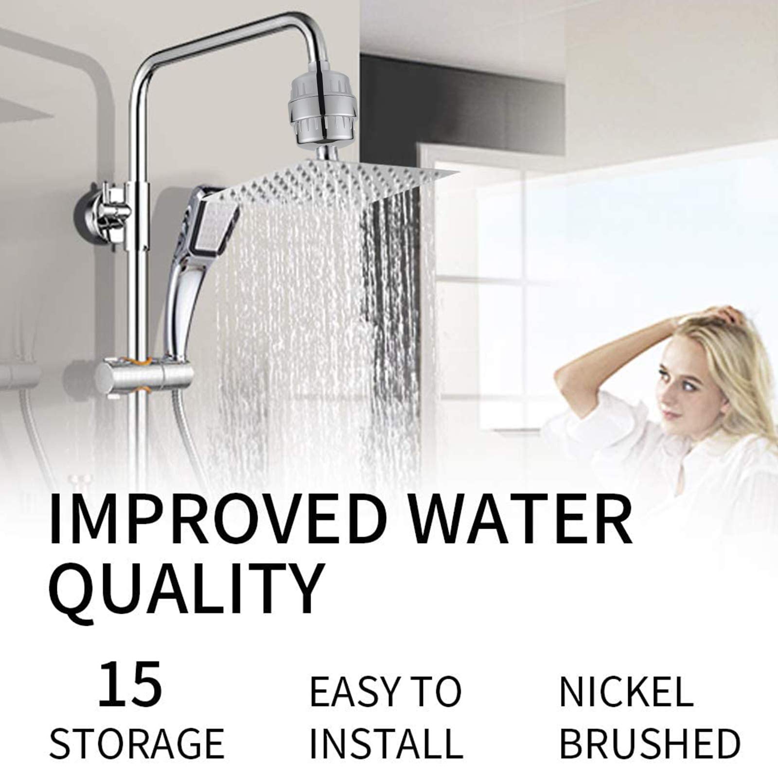 Buy Dowry 15 Stage High Output Revitalizing Shower Filter with 2