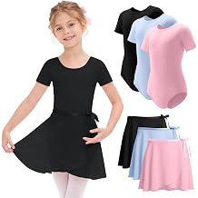 3 Pack Girls Ballet Leotards