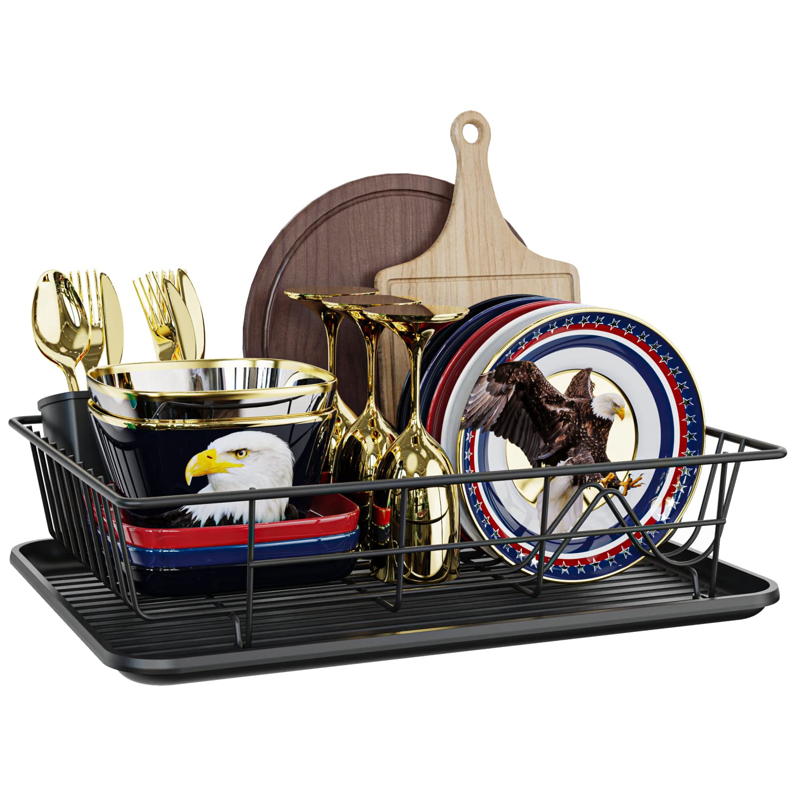 Buy Dish Drying Rack for Kitchen Counter Sink Dish Racks with